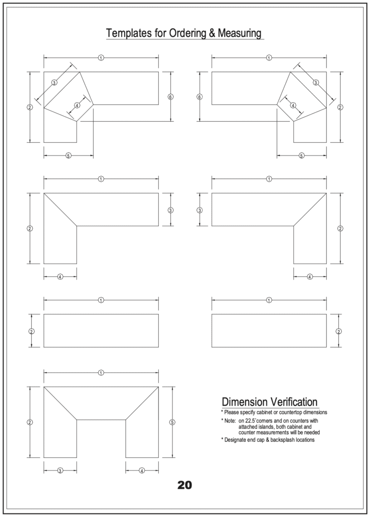 How To Measure Countertops Black Hills Countertops Etc.